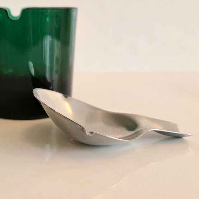 Green Tilting Ashtray by Wilhelm Wagenfeld for WMF, 1960s For Sale - Image 8 of 12