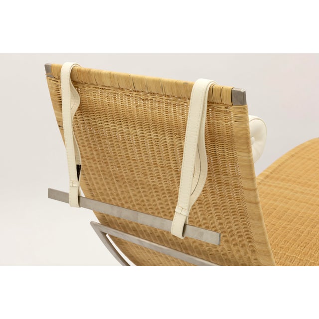 Fritz Hansen Pk24 Chaise Longue Chair by Poul Kjærholm for Fritz Hansen For Sale - Image 4 of 10