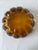 Brown Mid 20th Century Amber Art Glass, Lotus Bowl by Indiana Glass For Sale - Image 8 of 11