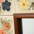Wood Mid-Century Modern Wood and Ceramic Mirror, 1970s For Sale - Image 7 of 15