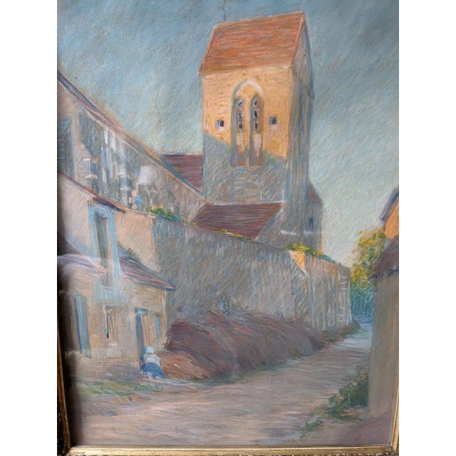 Church at St. Legere: Watercolor by Edward H. Barnard Edward H. Barnard (1855 -1909) is an American Impressionist who...