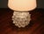 Metal Round Rostrato Murano Glass and Brass Table Lamp from Barovier & Toso, Italy, 1940s For Sale - Image 7 of 14