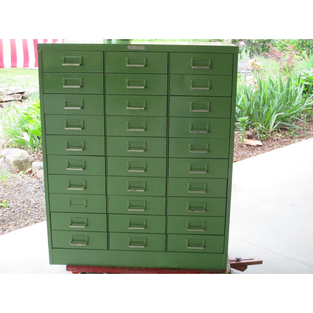 1950's Steelmaster Art Industrial Metal Steel Cabinet ...