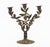 Collection of Three Judaica Brass Candelabra For Sale - Image 12 of 18