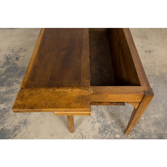 Early 19th Century French Provincial Fruitwood Petrin Dough Table For Sale - Image 14 of 18