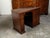 19th Century English Georgian Period Mahogany Desk with Ten Graduating Drawers and Shelf For Sale - Image 11 of 12
