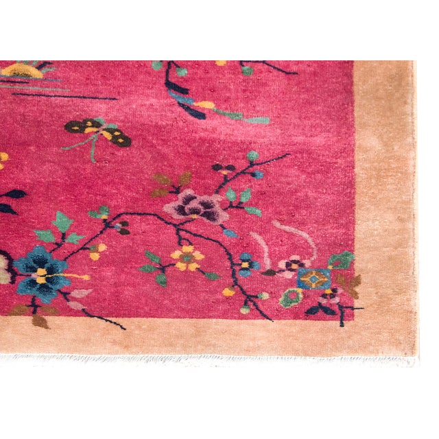 Early 20th Century Chinese Art Deco Rug For Sale - Image 11 of 13