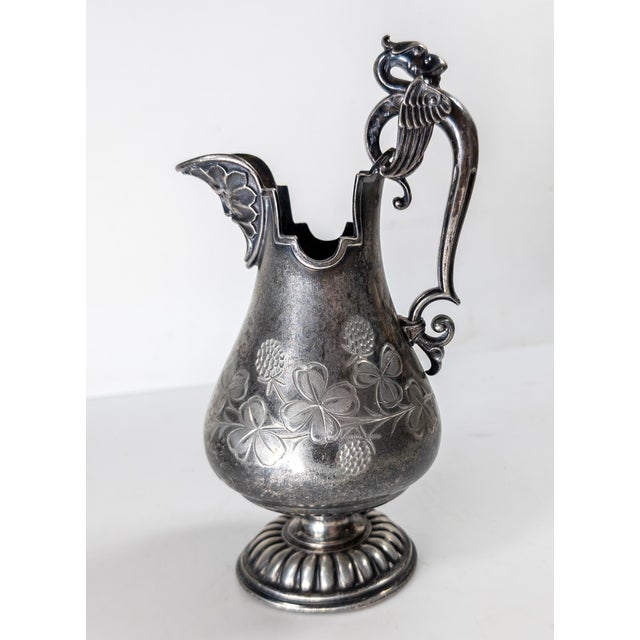 We are selling this great American Victorian Aesthetic style pitcher or creamer. This creamer is by renowned Boston maker...