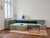 Curt Modular Set - Flexible 2-Seater with Armrests - Barcelona - Patina - V3347/46 (Light Green) by Ambivalenz, Set of 7 For Sale - Image 4 of 5