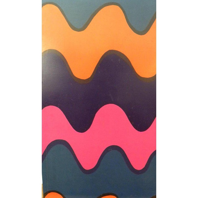 Vintage Marimekko Stretched Fabric Wall Hanging Print Chairish