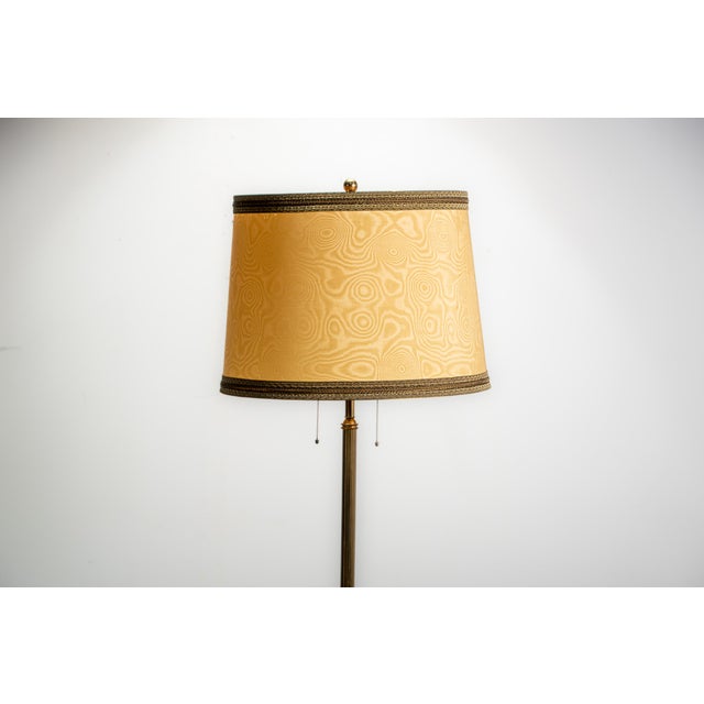 Mid-Century Brass Floor Lamp, 1970s For Sale - Image 6 of 10