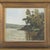 Alberto Silva, River Landscape, 1920s, Oil Painting For Sale - Image 6 of 6