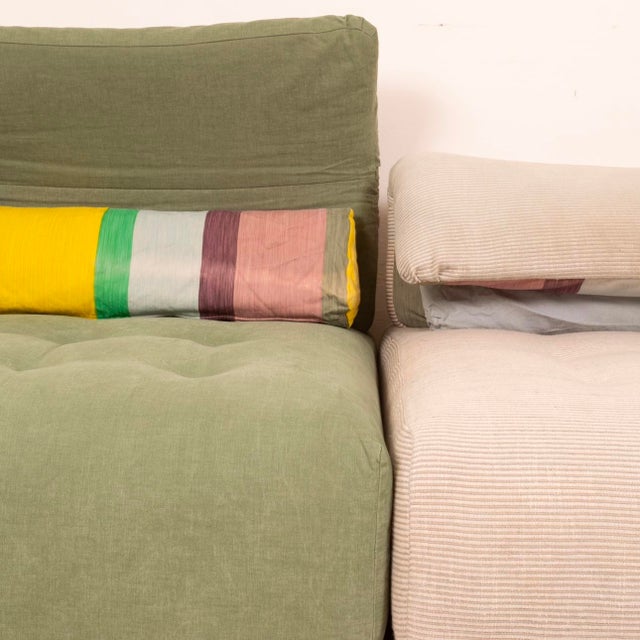1990s Modular Immobile Journey Sofa Modules from Studio Roche Bobois X Kenzo, 1990s, Set of 6 For Sale - Image 5 of 18