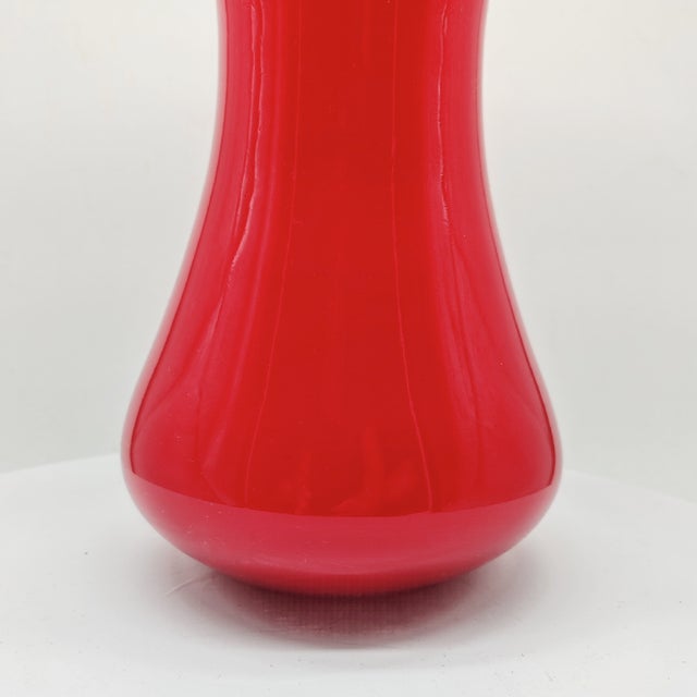 1970s Large Handcrafted Vase in Murano Glass, Italy, 1970s For Sale - Image 5 of 7