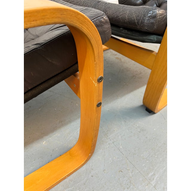 Vintage Ikea "Poem" Chairs Attributed to Noboru Nakamura For Sale - Image 11 of 16