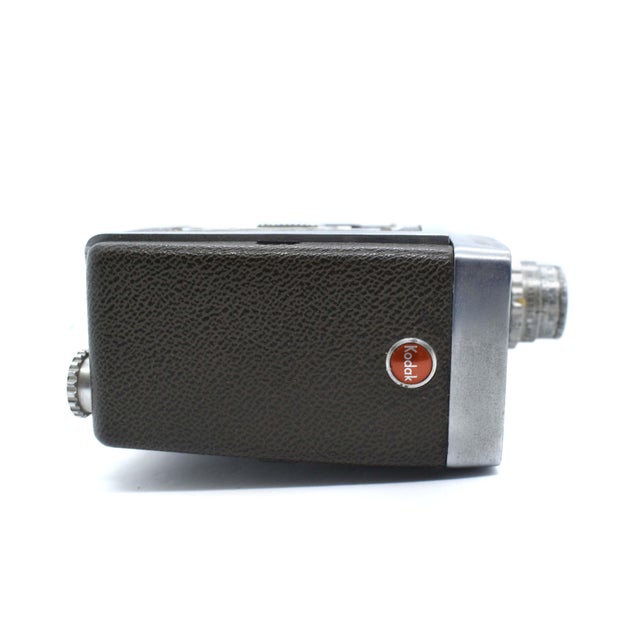 Metal Vintage 1950s Cine Kodak Medallion 8mm Movie Camera With Original Box For Sale - Image 7 of 12