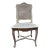 Vintage French Provincial Cane Louis XV Style Wood Dining Chair. Three Available For Sale