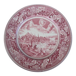 Johnson Bros. Historic Americana Plate For Sale