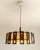 Scandinavian Teak and Fabric Pendant Light, 1960 For Sale - Image 9 of 11