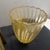 Barovier & Toso Two 1990s Barovier Style Mid-Century Modern Murano Glass and Brass Wall Sconces For Sale - Image 4 of 16