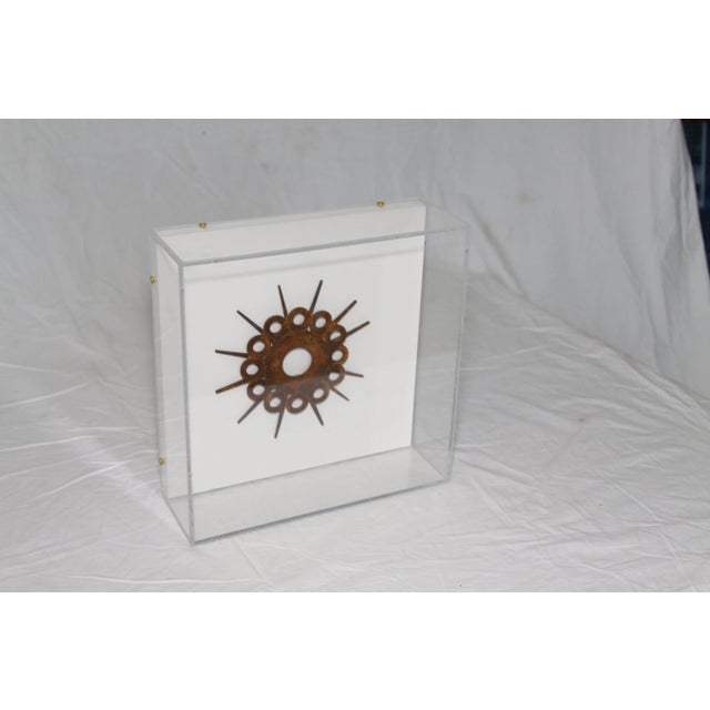 2020s Antique Hardware in Acrylic Box For Sale - Image 5 of 8