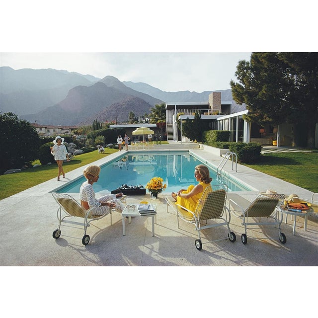 Poolside Gossip Slim Aarons C Print For Sale