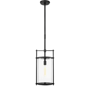 Chapman & Myers by Visual Comfort Studio Eastham Outdoor Pendant, Textured Black