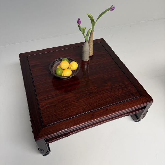 Japanese Zataku Low Coffee Table, 1940s For Sale - Image 9 of 15