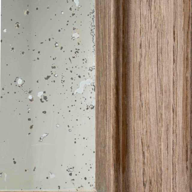 Red 19th Century France Red Wood Mirror For Sale - Image 8 of 8