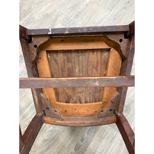 Antique Michigan Chair Company Arts & Crafts Mission Dining Chairs - Pair For Sale - Image 15 of 15