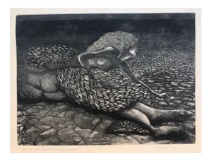 Night of the Queen's Beast Etching by Geiger