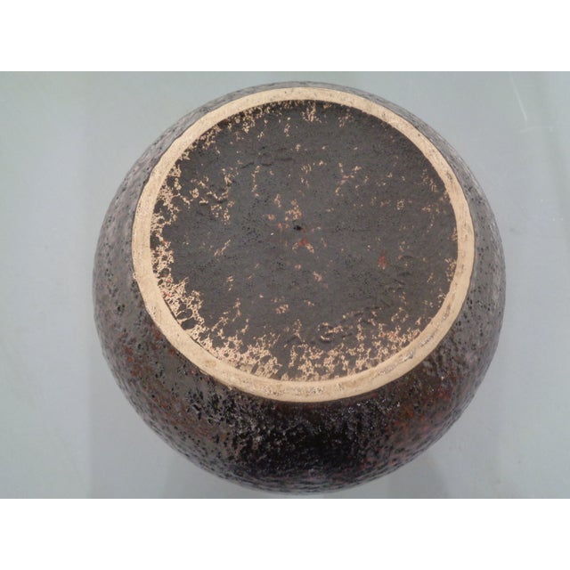 Large Glazed Ceramic Nr. 284-53 Vase from Scheurich, 1970s For Sale - Image 12 of 17