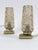 1950s Brass & Bubble Glass Bedside Table Lamps from Teka, Germany, 1950s, Set of 2 For Sale - Image 5 of 18