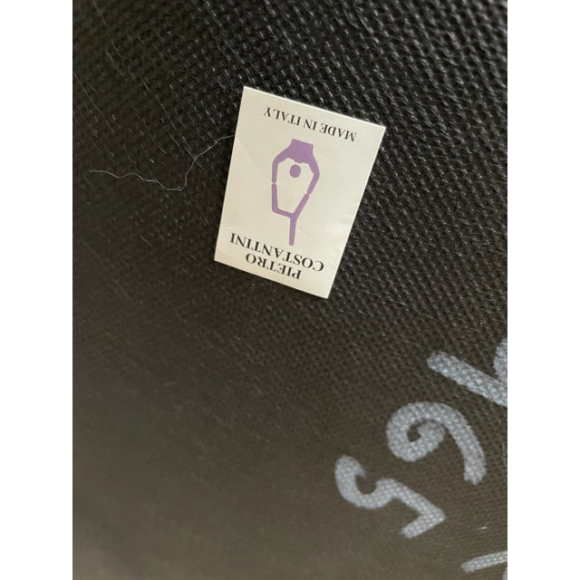 Vintage Lacquered Wood Italian Hollywood Regency Dining Chairs by Pietro Costantini - A Pair For Sale - Image 11 of 13