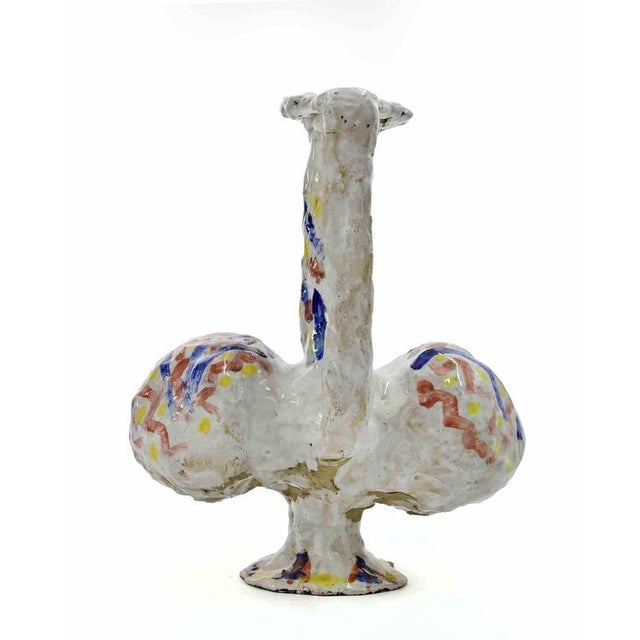 Sirio Pellegrini, Modern Jug Sculpture, 1960s, Terracotta For Sale - Image 3 of 7
