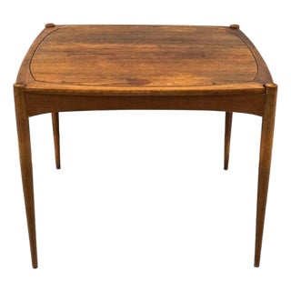 A 1960’s Teak Danish Reversible Card and Dining Table by Selig For Sale