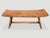 Beautiful grain on this reclaimed teak bench with a cerused finish. The top is made from a solid teak slab. Please...