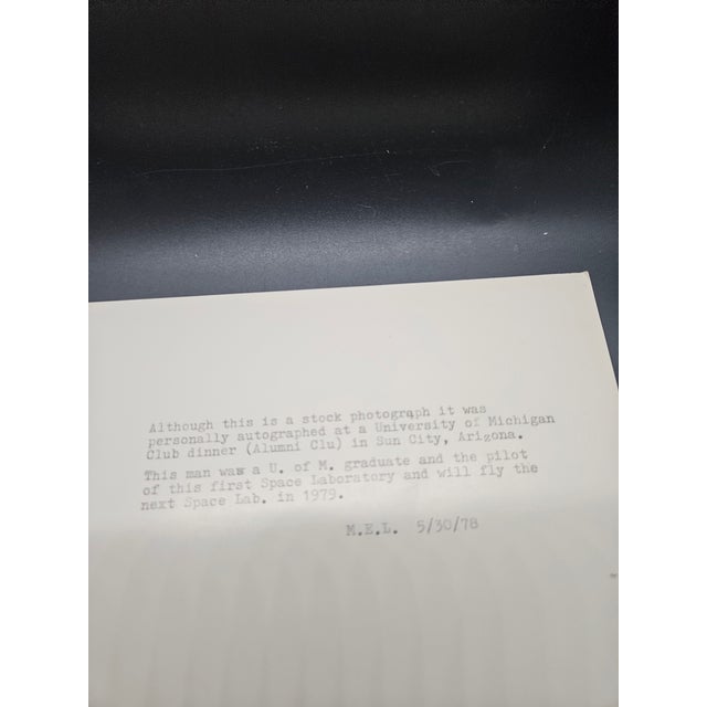 8x10 Autographed/Framed Photo of Former Nasa Astronaut Jack R. Lousma, W/Provenance For Sale - Image 4 of 4