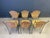 Wood Wicker Chairs from Frederick Weinberg, 1960s, Set of 6 For Sale - Image 7 of 10