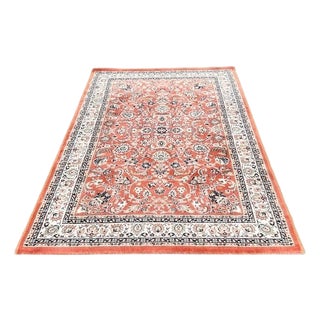 Vintage Middle Eastern Pink Tabriz Rug, 1970s For Sale