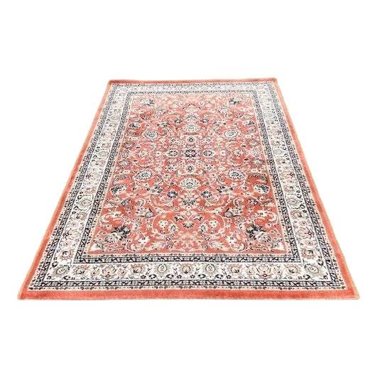 Vintage Middle Eastern Pink Tabriz Rug, 1970s For Sale