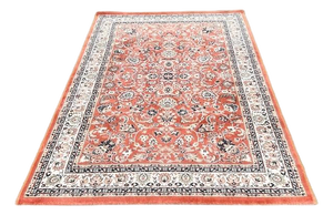 Vintage Middle Eastern Pink Tabriz Rug, 1970s