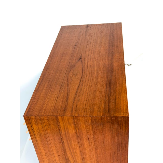 Cado System Teak Wall Unit Bar Container from Poul Cadovius, 1960s For Sale - Image 12 of 18