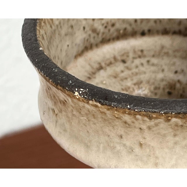 Mid-Century Modern Danish Studio Pottery Candleholder from Lovemose, 1960s For Sale - Image 13 of 17