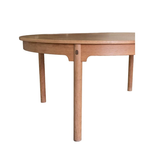 Large Model 142 Dining Table in Oak by Børge Mogensen for Karl Andersson & Söner, 1960s For Sale - Image 9 of 18
