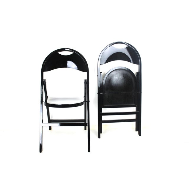 Folding Chair Tric by Achille Castiglioni , 1980s For Sale - Image 10 of 15