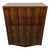 Mid-Century Brutalist Walnut Highboy Dresser by Lane For Sale