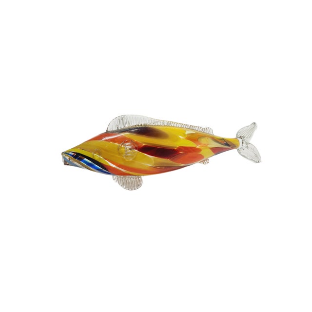 Fish Glass Figurine, Poland, 1960s For Sale - Image 11 of 15