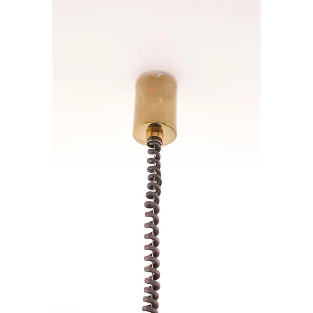 Metal Model LT 338 Ceiling Lamp by Carlo Nason for Mazzega, 1970s For Sale - Image 7 of 10