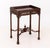 Chinese Chippendale Style Mahogany Silver Table For Sale - Image 9 of 9